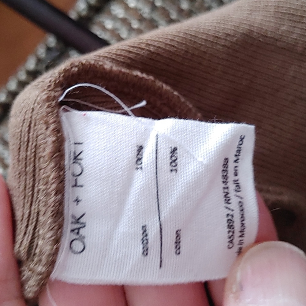 Oak + Fort Ribbed Knit Mini Dress M - Picture 4 of 5